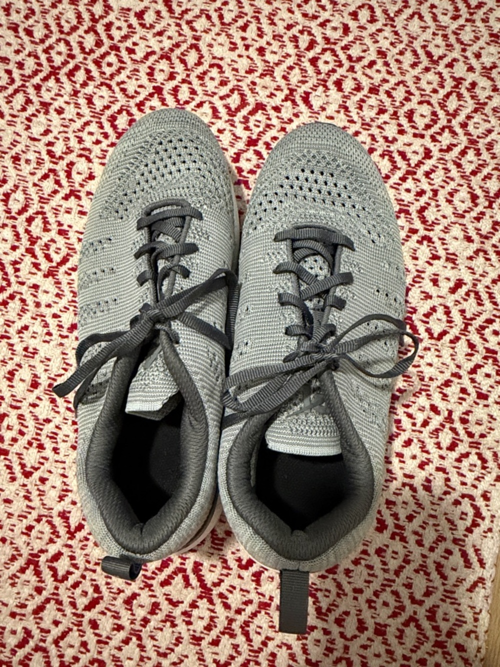 APL Men’s Gray Knit Athletic Shoes
